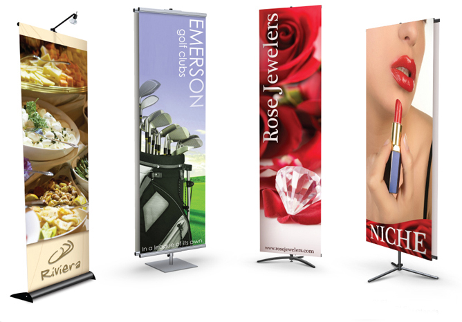 Banner Stands (24 x 63)  Image Square Printing Culver City, Santa  Monica, Los Angeles, Las Vegas